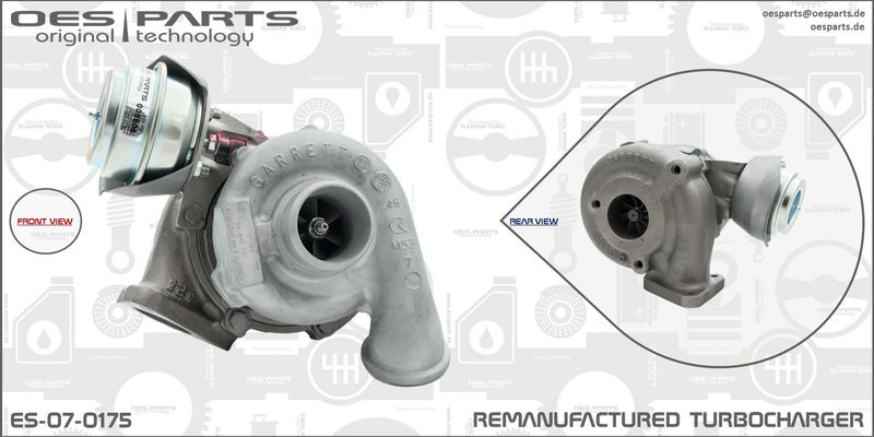 OES PARTS Kompressor,ülelaadimine ES-07-0175